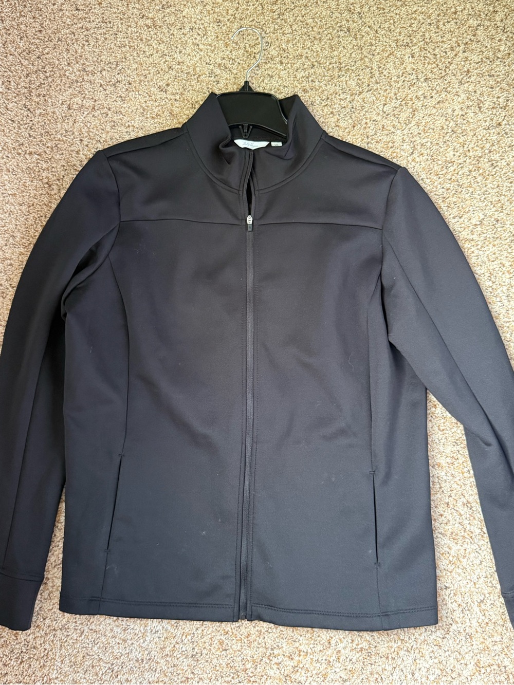 Lady Hagen Black Lightweight Full-Zip Shirt Jacket XL